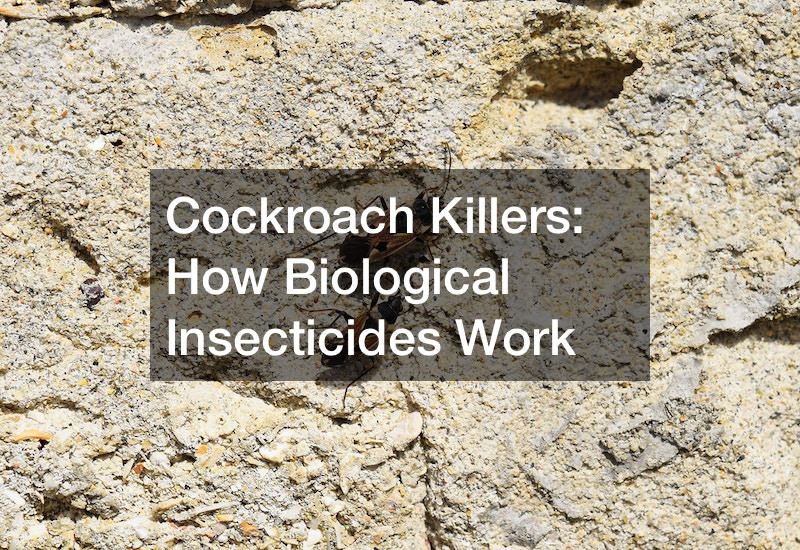 Cockroach Killers  How Biological Insecticides Work